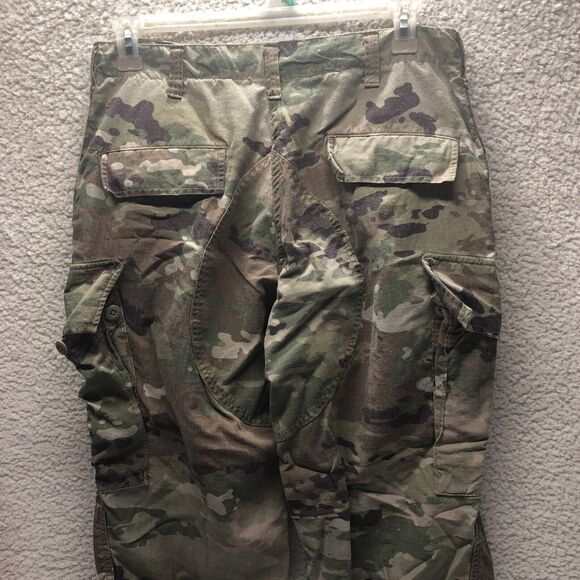 US Army OCP Garrison Pants 50/50 NYCO Camo Trousers MEDIUM SHORT Ocp Scorpion O - Picture 8 of 10